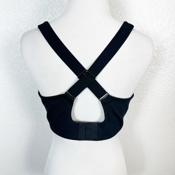 Girlfriend Collective Simone High Support Compression Sports Bra in Black XL - Picture 6 of 9